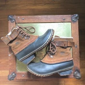 Sorel Fancy Lace Waterproof Winter Duck Boots